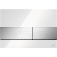 Tece square WC plāksne (9240801) balts/nerūs.tērau