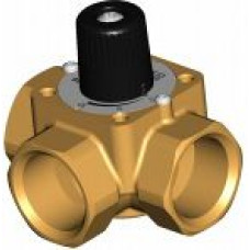 Herz 3-ceļu rotāc. vārsts ar rokturi 11/4