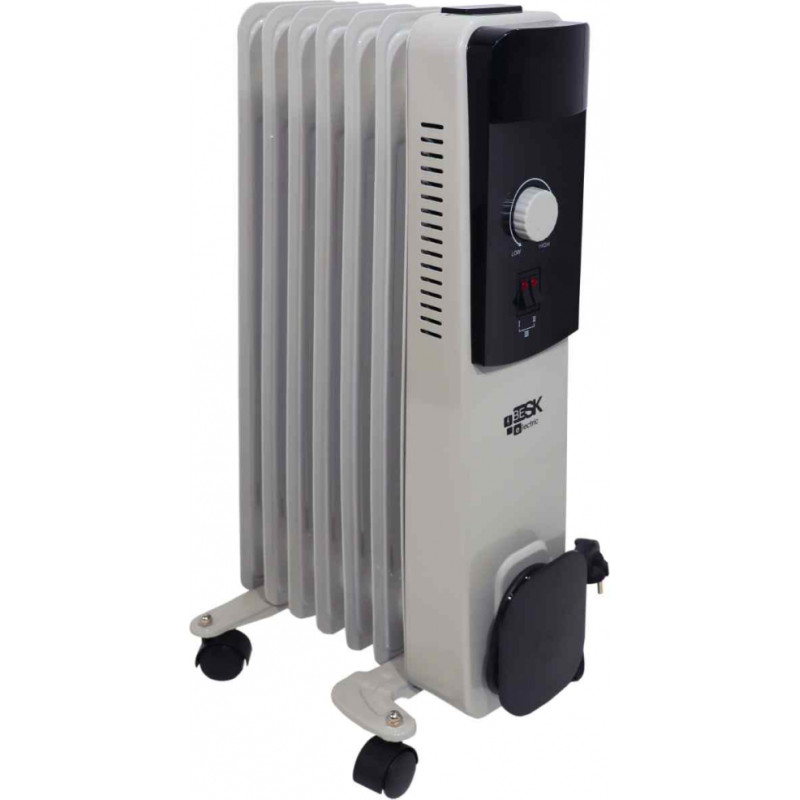 Besk Eļļas radiators 7 sekcijas 1500W