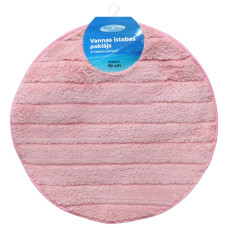 Baltic Aqua Vannas istabas paklājiņš D70cm Rino, rozā