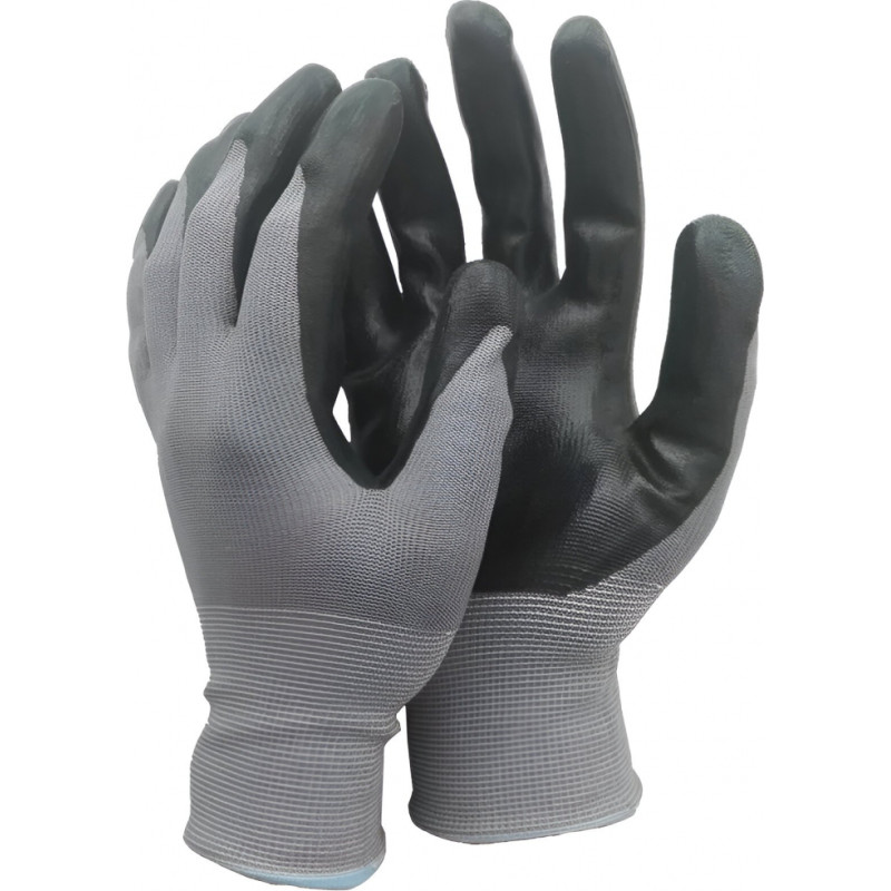 Besk Cimdi neilona ar mikroputu nitrila pārkl. 11.izm