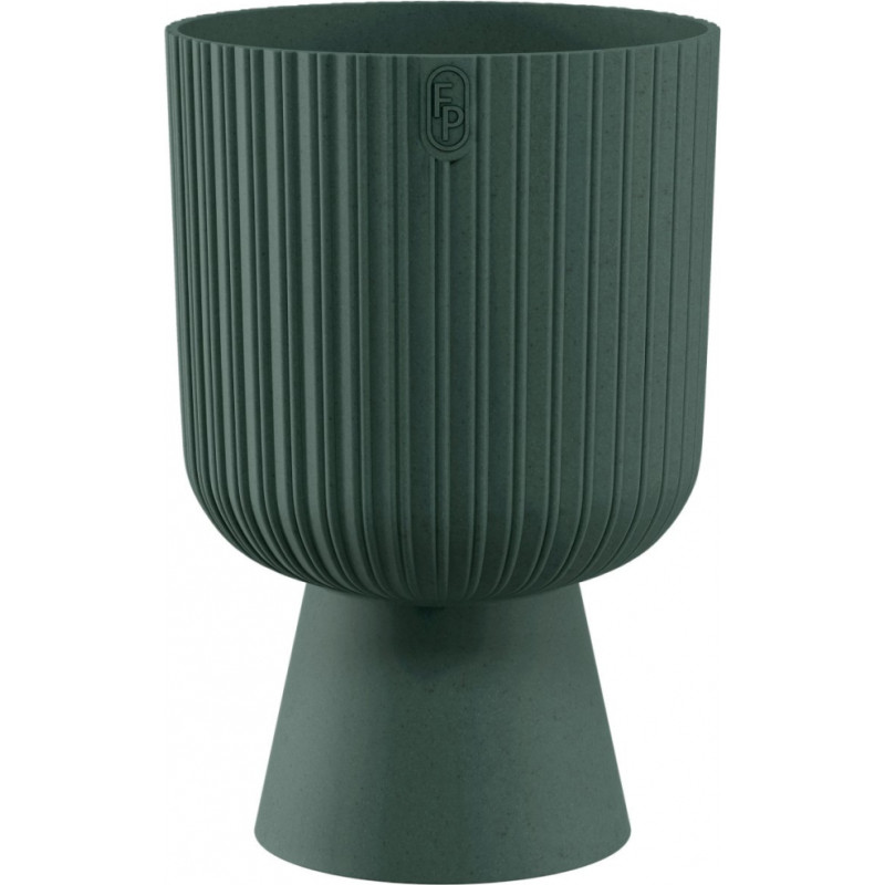 Form Plastic Puķu pods Keli Mika 18cm, Eco Wood zaļš