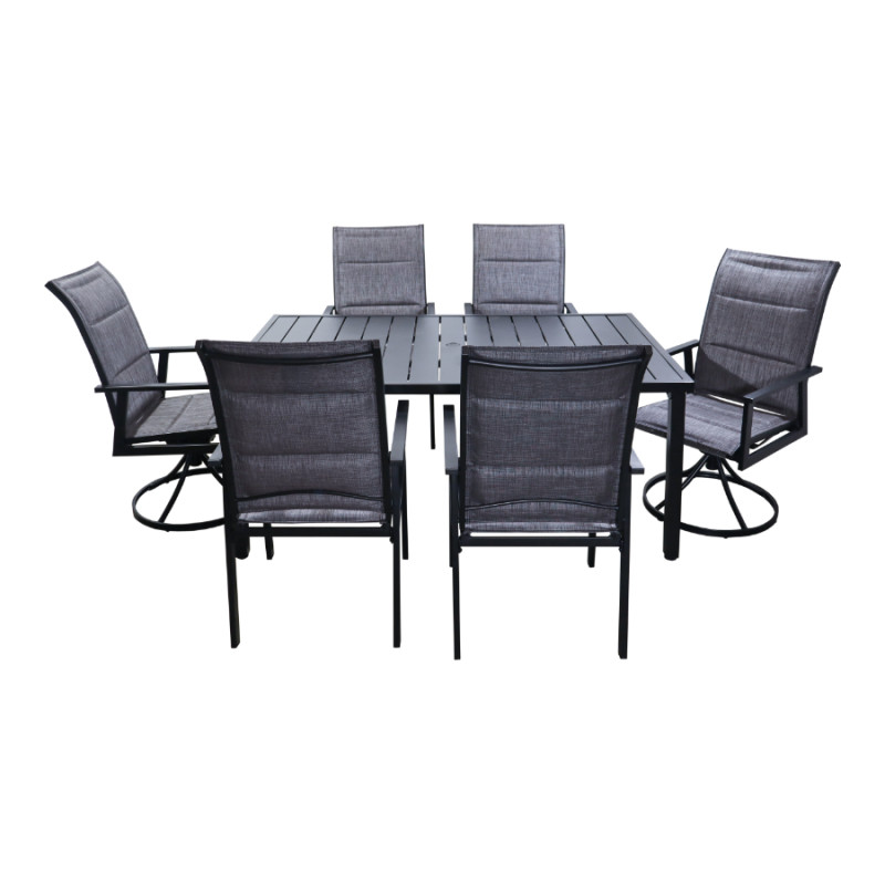 Besk Dārza komplekts, galds ar 6 krēsliem