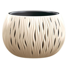 Prosperplast Puķu pods Sandy 11x14cm, g.dzeltens