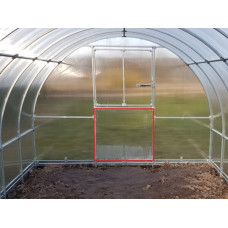 Papildus durvis siltumnīcai KLASIKA TUBE 100 x 100 cm, bez pārklājuma; / gab