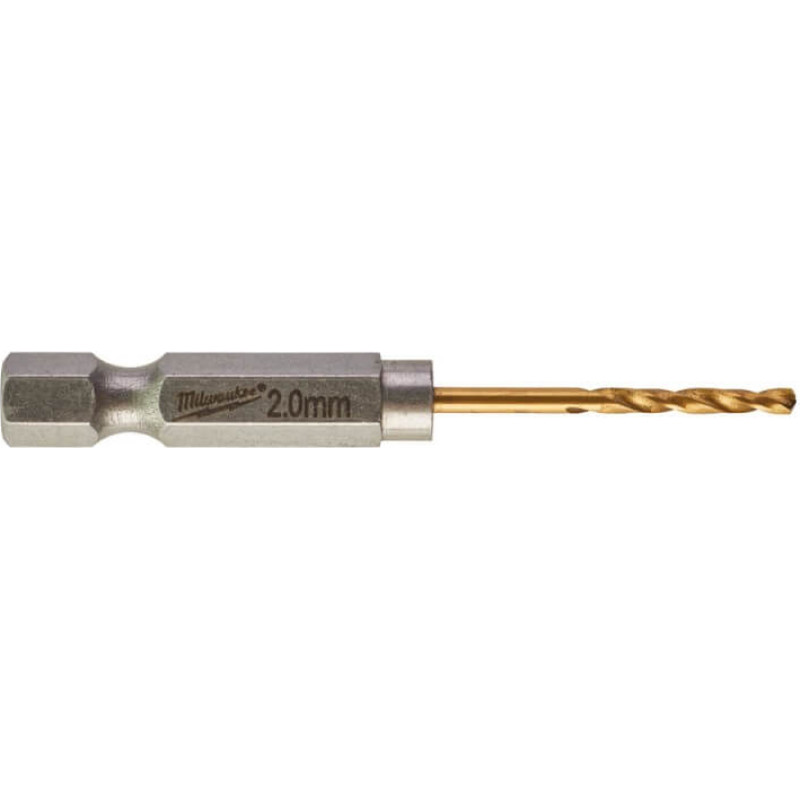Milwaukee Accessories Metāla urbji MILWAUKEE Shockwave HSS-G TIN, 2gab. 3,2 mm