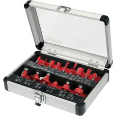 Yato Frēžu komplekts 6mm (15gab.) YT-68007 YATO