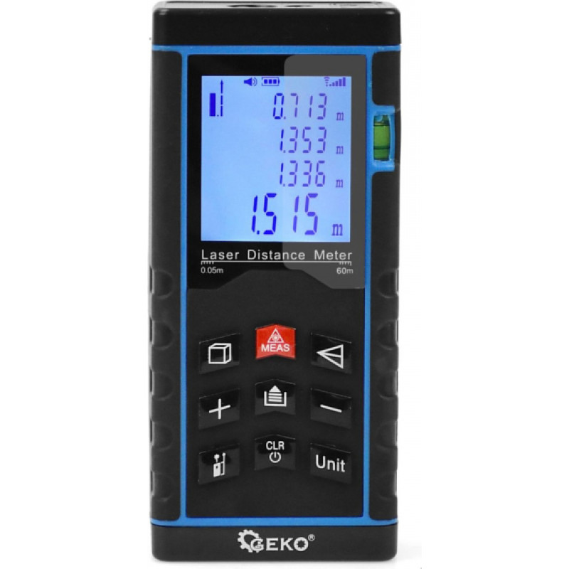Geko Lāzera mērinstruments 0,05 - 60 m, G03351 GEKO