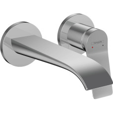 Hansgrohe izlietnes maisītāja Vivenis virsapmetuma daļa, 2 MC, iztece 195 mm, no sienas, hroms