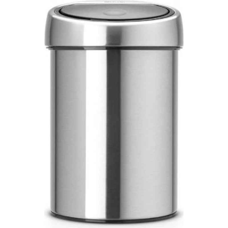 Brabantia atkritumu tvertne Touch Bin, 3l, matt steel FPP