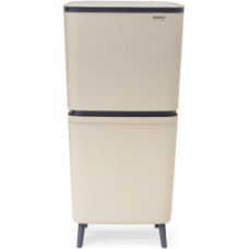 Brabantia atkritumu tvertne šķirošanai SortUp Recycle Bin Hi, 20+25l, soft beige