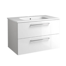 Raguvos Baldai izlietnes un skapīša komplekts Joy, 810x460 mm, h=500 mm, 2A, spīdīgs balts/hroms