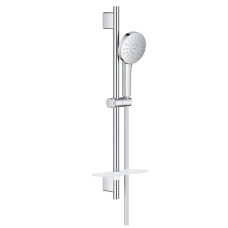 Grohe dušas komplekts Euphoria 120 III AquaBooster ar ziepju trauku, 600/1750 mm, hroms