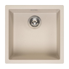 Reginox virtuves izlietne Amsterdam 40, viena bļoda, 460x460 mm, caffe silvery