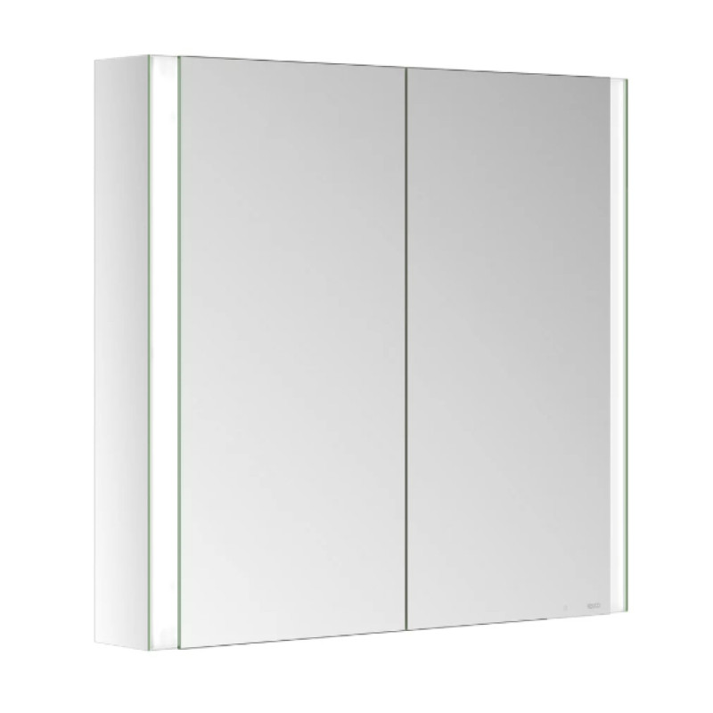 Keuco spoguļskapis ar apgaismojumu Somaris, 800x127 mm, h=710 mm, 2D