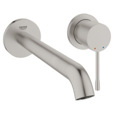 Grohe izlietnes maisītāja Essence virsapmetuma daļa, 2 MC, iztece 230 mm, no sienas, supersteel