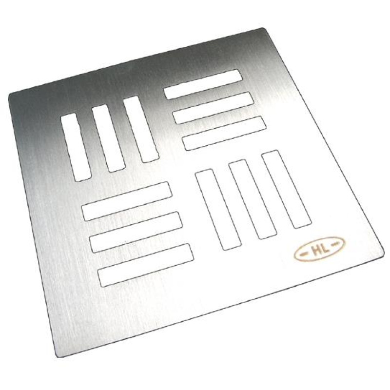 H&L HL Nil nerūs.tērauda dizaina reste 115x115