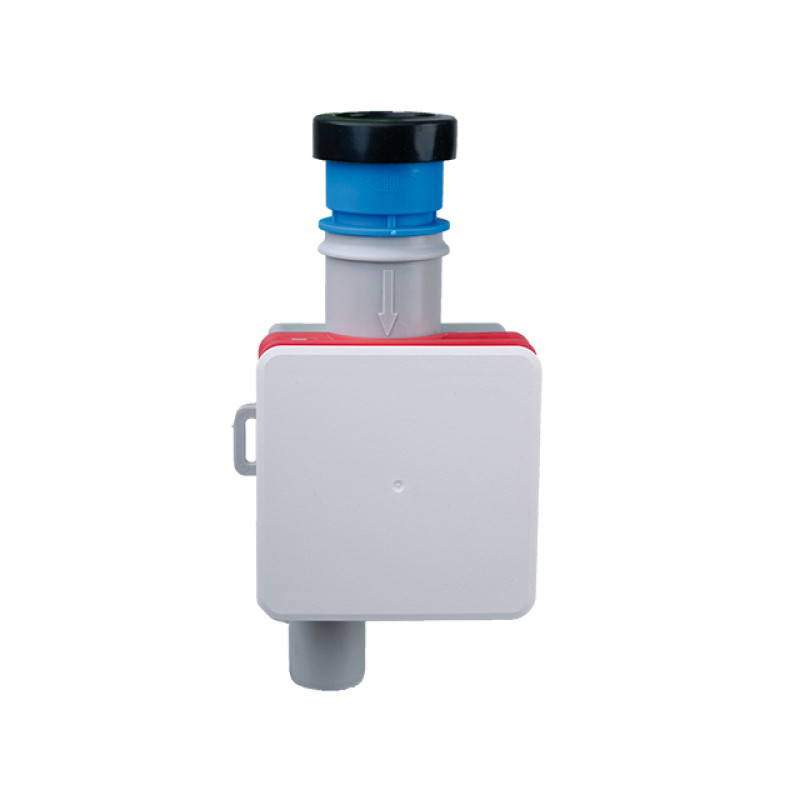 H&L HL iebūvējams kondensātsifons, d=32 mm, plastmasa, balts