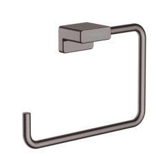 Hansgrohe dvieļu riņķis AddStoris, brushed black chrome