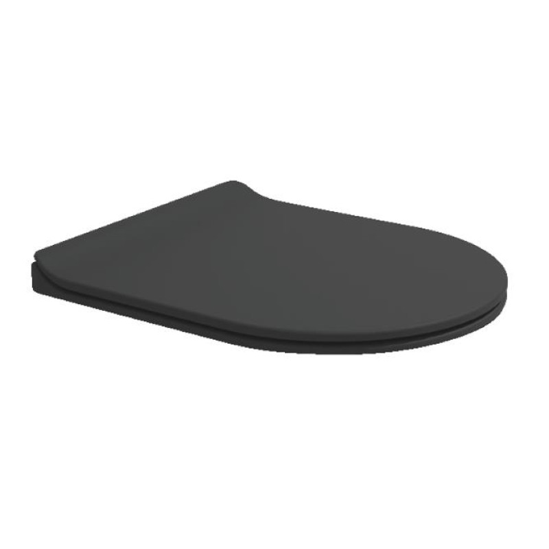 Flaminia poda sēdriņķis ar vāku App Slim, Quick Slim, QR/SC, carbone