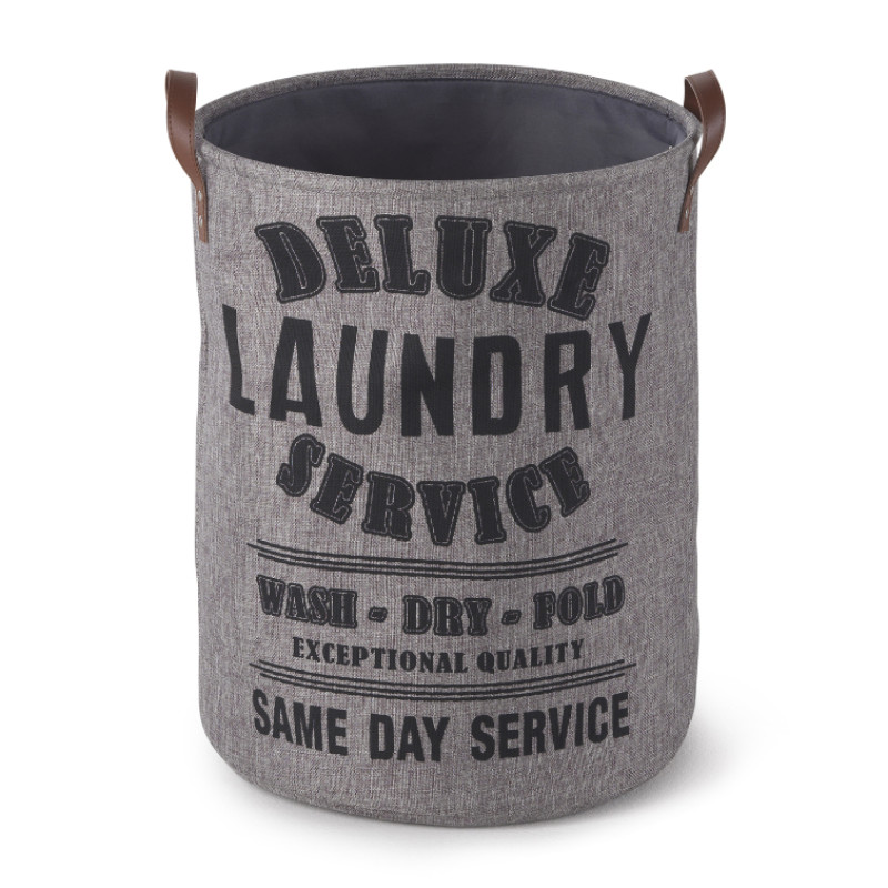 Gedy veļas kaste Vintage, pelēka