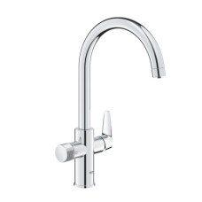 Grohe virtuves izlietnes maisītājs Grohe Blue Pure BauCurve (bez filtra!), hroms