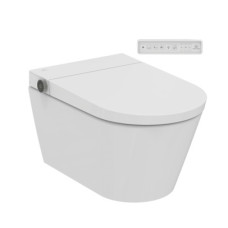 Ideal Standard pods i.life E rimless, stiprināms pie sienas, 412x610 mm, ar bidē funkciju, balts