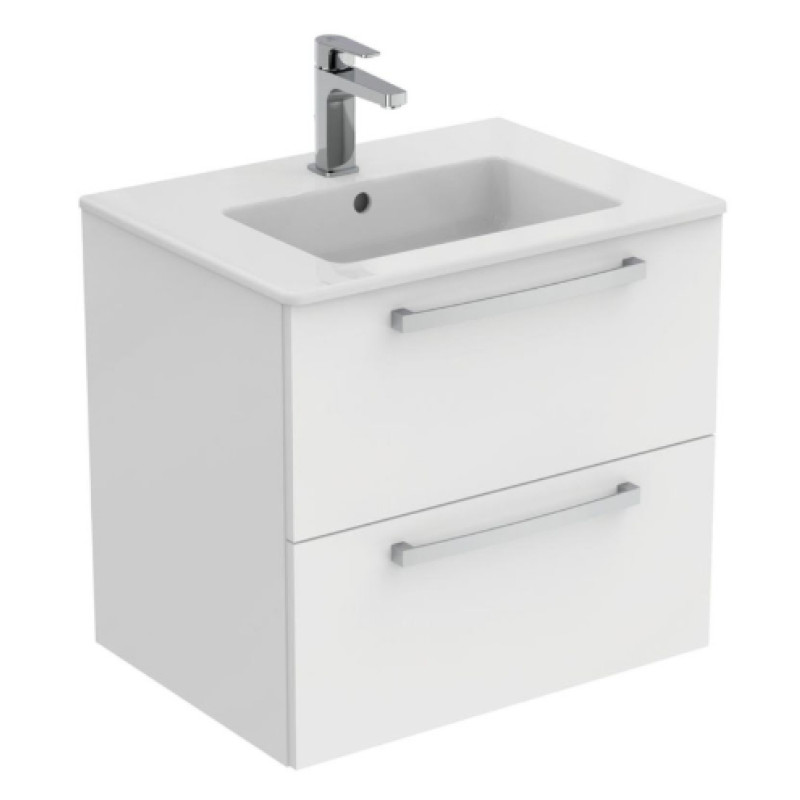 Ideal Standard izlietnes un skapīša komplekts Tempo, 600 mm, balts