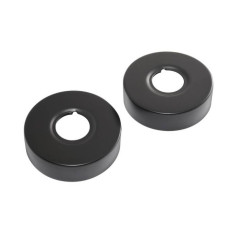 Gustavsberg ekscentru rozete, melna matēta ( 2 gab. )