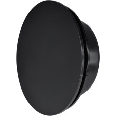 Europlast difuzors plastmasas A6, Ø150mm, universālais, melns