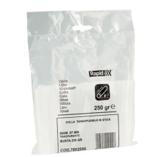 Rapid Glue sticks 7x100mm, multi purpose, transparent, 250g, Rapid