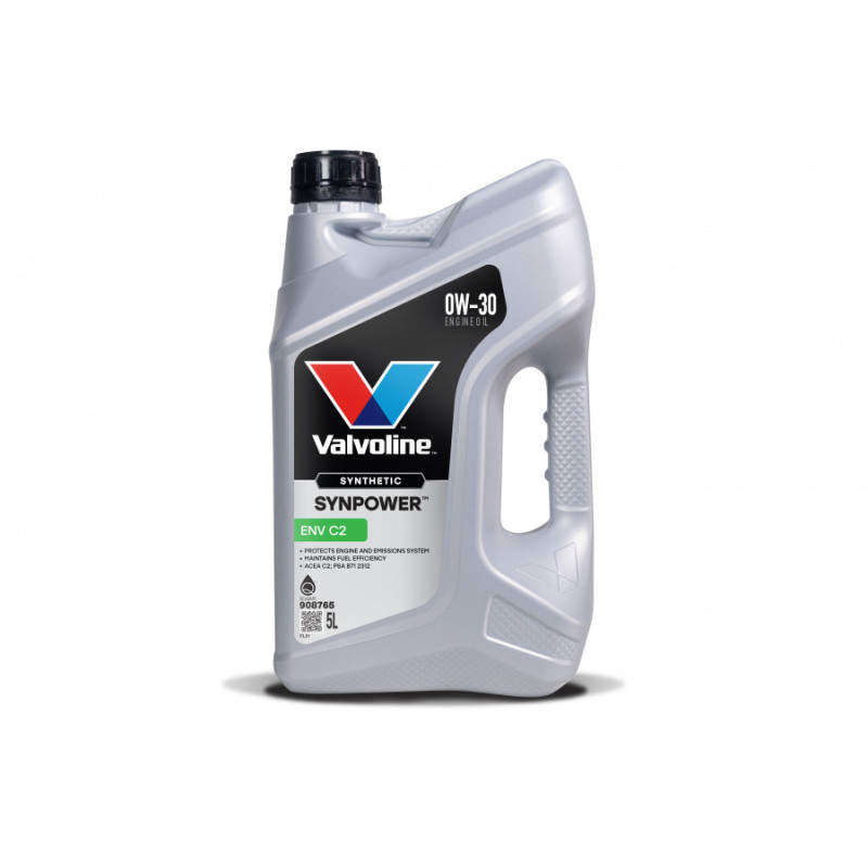Valvoline Motoreļļa Synpower ENV C2 0W30 5L, Valvoline