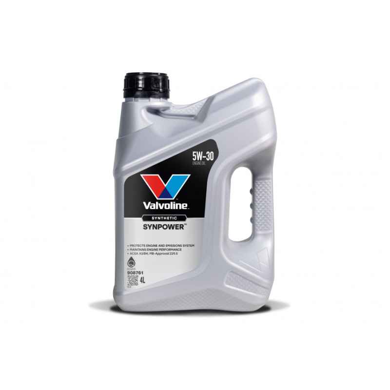 Valvoline Motoreļļa Synpower 5W30 4L, Valvoline