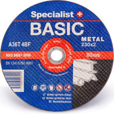 Specialist+ Basic Metāla griešanas disks, 230x2x22mm