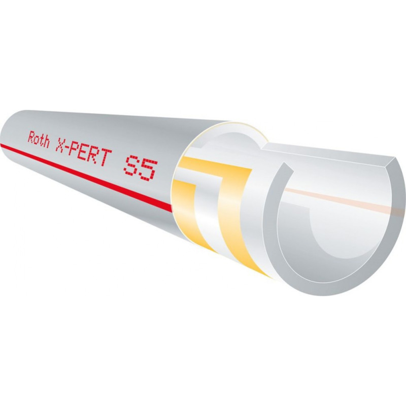 Roth X-PERT S5+ caurules 17x2mm 600m rullī - ruļļi