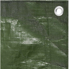 Tents – pārklājs 3 × 4 m, zaļš (90 g/m²) / gab