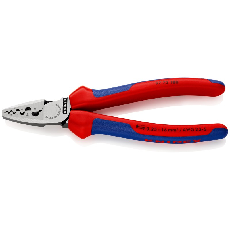 Knipex Antgalių užspaudimo replės KNIPEX 9772