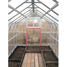 Papildus durvis siltumnīcai Klasika Bernard 960x1230mm, bez pārklājuma / gab