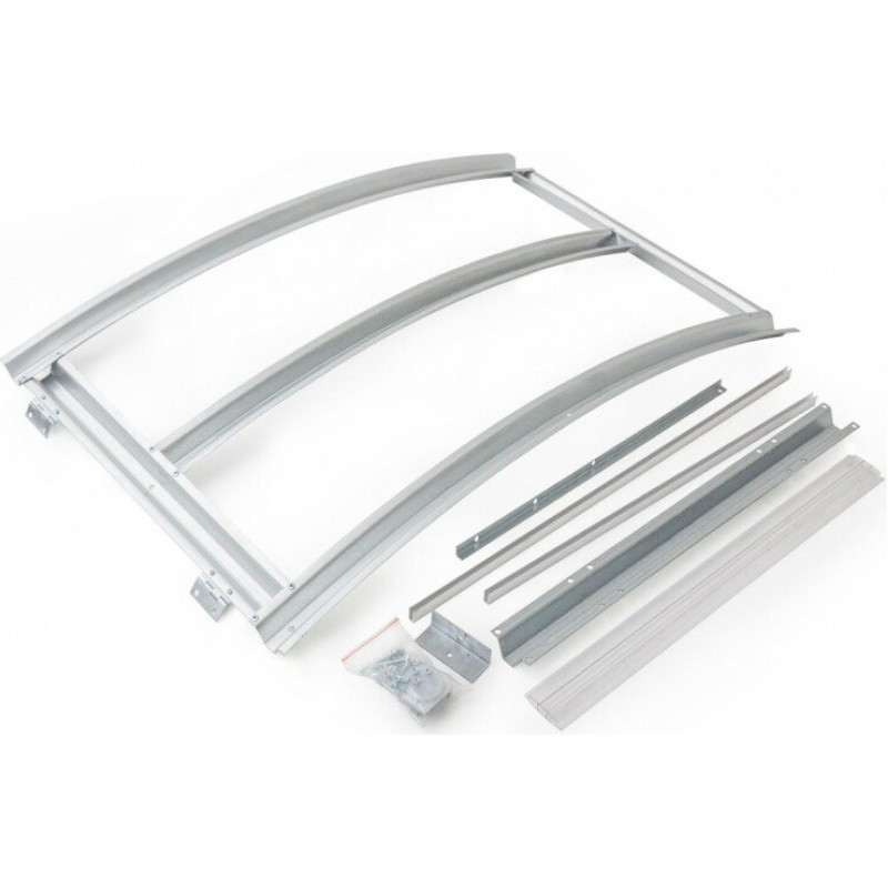 Papildus lūka siltumnīcai KLASIKA SLIM, 100x70cm, ar pārklājumu; / gab