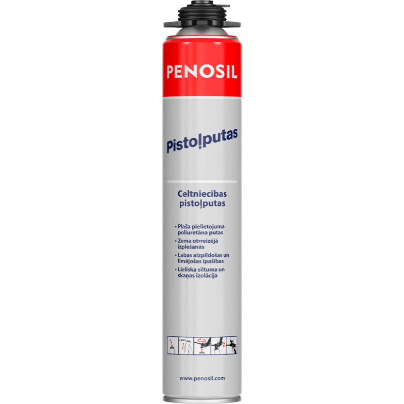 Penosil Celtniecības pistoļputas 750ml LV
