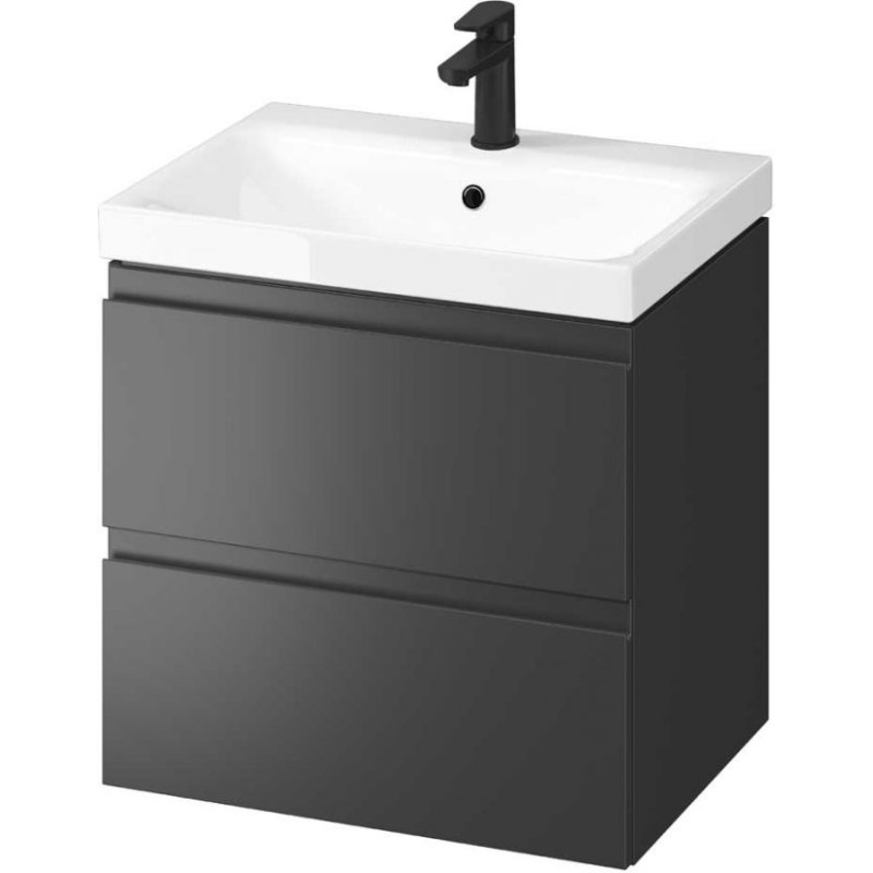 Cersanit Mēbeļu kompl.B896 ar izlietni Moduo-60cm, antrac.