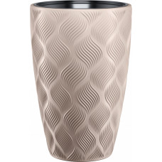 Form Plastic Puķu pods Flow Slim 30cm 24L, brūns