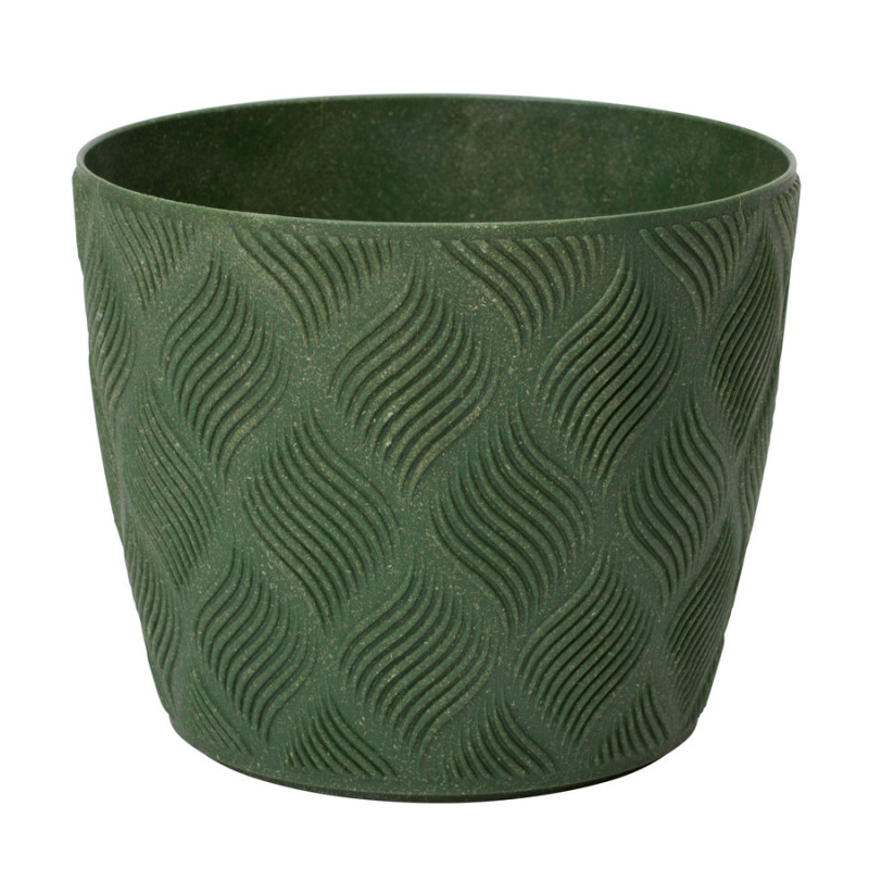 Form Plastic Puķu pods Flow Petit Eco 15cm, zaļš