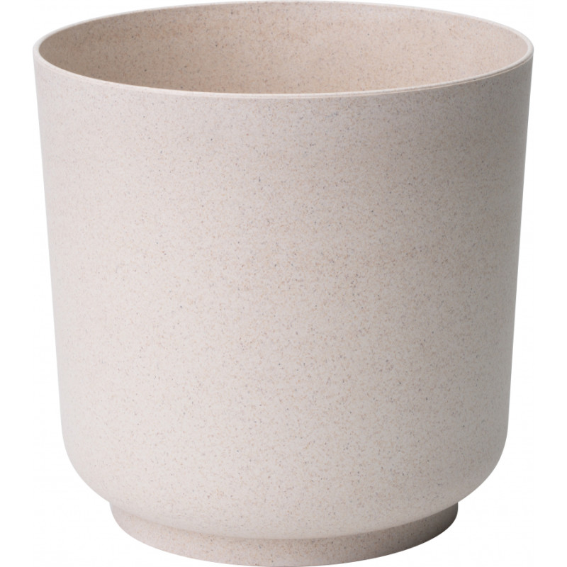 Form Plastic Puķu pods Satina Eco 13cm balts 1.5L