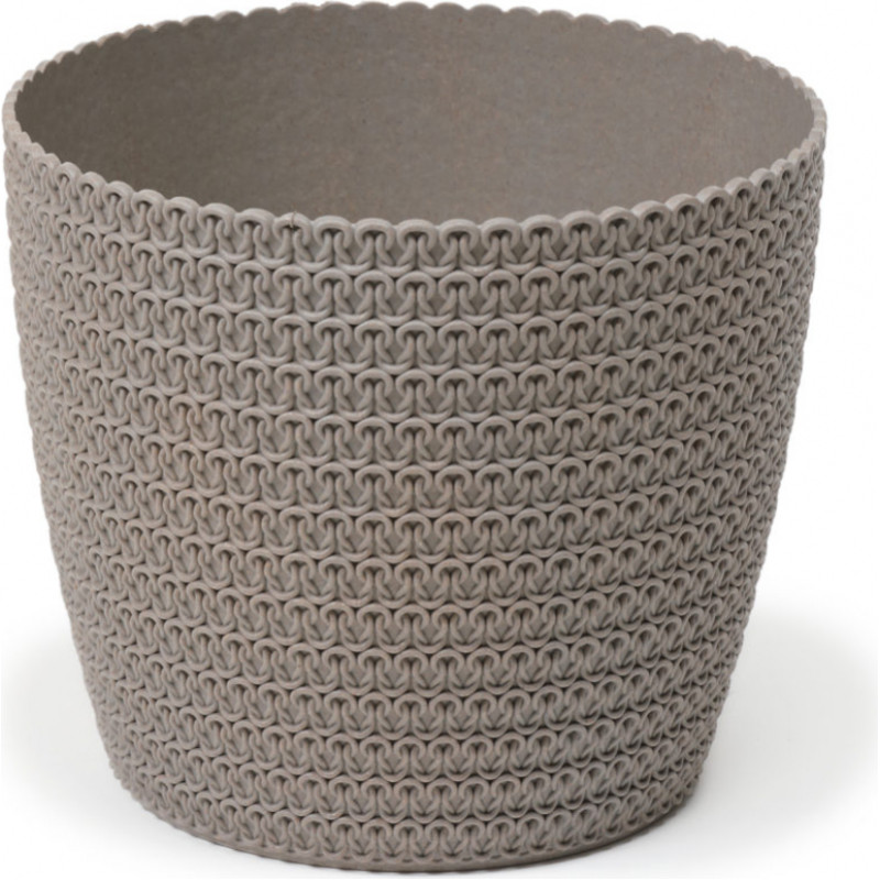 Lamela Puķu pods Magnolija Jersey ECO 360, pelēks