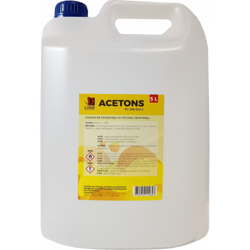 D Line Acetons 5L D Line