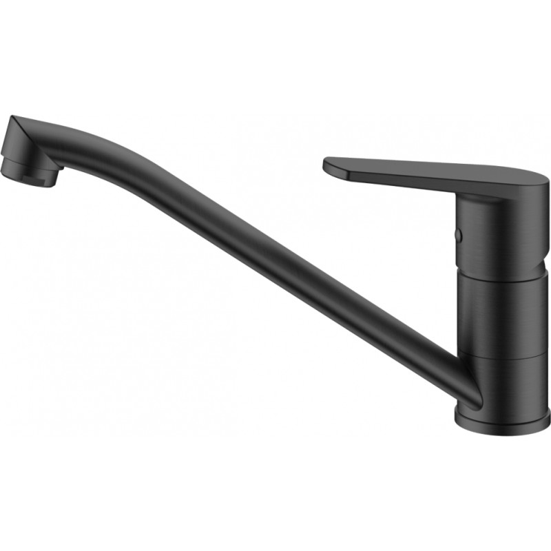 AB Jaucējkrāns izlietnes AB BAZEL, ar snīpi, pelēks