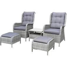 Besk Dārza komplekts, galds ar 2 atpūtas krēsliem