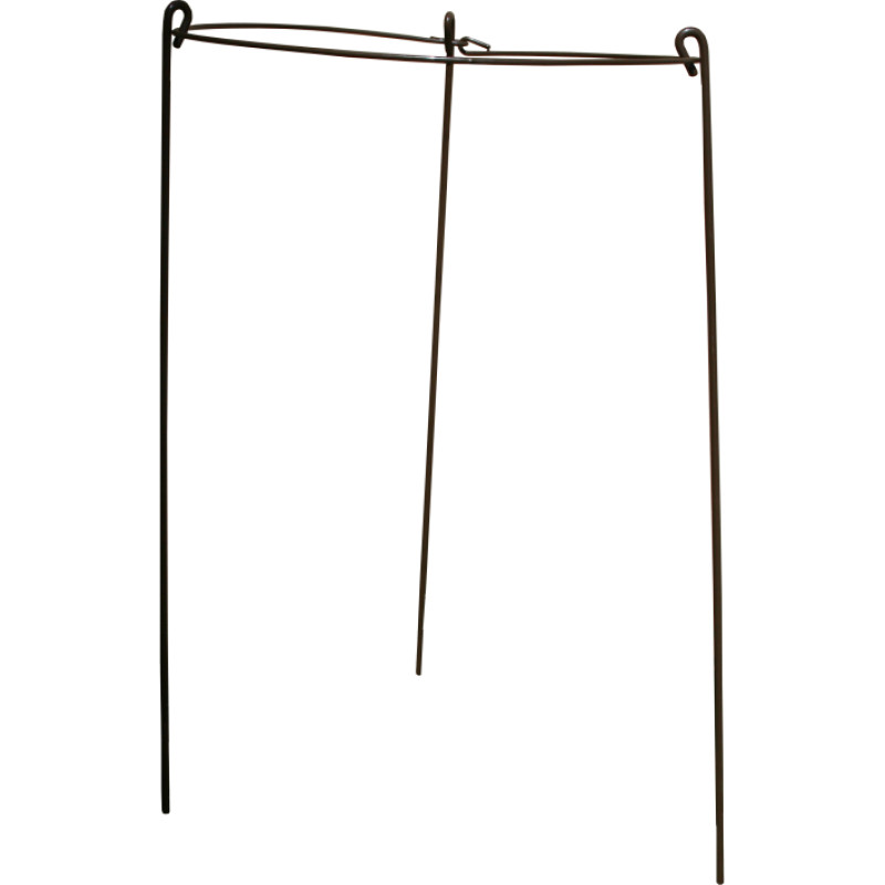 Besk Atbalsts puķēm 3kāju, 60cm brūns