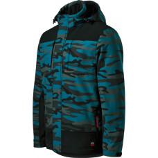 Rimeck Jaka Softshell Vertex Camo petrol komuflāža 3XL